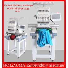 High Speed 1 Head Multi Function Embroidery Machine / 3D Cap T-Shirt Flat Embroidery Machine